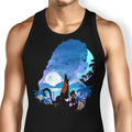 Wandering Princess Silhouette Tank Top - Adult & Kids T-Shirts, Sweatshirts & Hoodies apparel design preview 1