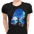 Wandering Princess Silhouette Women's Apparel - Adult & Kids T-Shirts, Sweatshirts & Hoodies apparel design preview 1