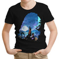 Wandering Princess Silhouette Youth Apparel - Adult & Kids T-Shirts, Sweatshirts & Hoodies apparel design preview 1