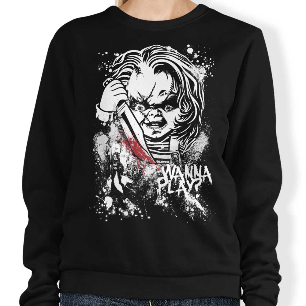 Wanna Play - Adult & Kids T-Shirts, Sweatshirts & Hoodies apparel design preview 1