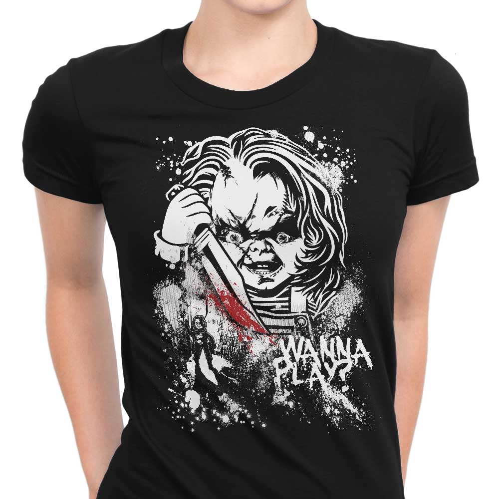 Wanna Play Women's Apparel - Adult & Kids T-Shirts, Sweatshirts & Hoodies apparel design preview 1