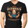 Wanna Work Out Men's V-Neck - Adult & Kids T-Shirts, Sweatshirts & Hoodies apparel design preview 1