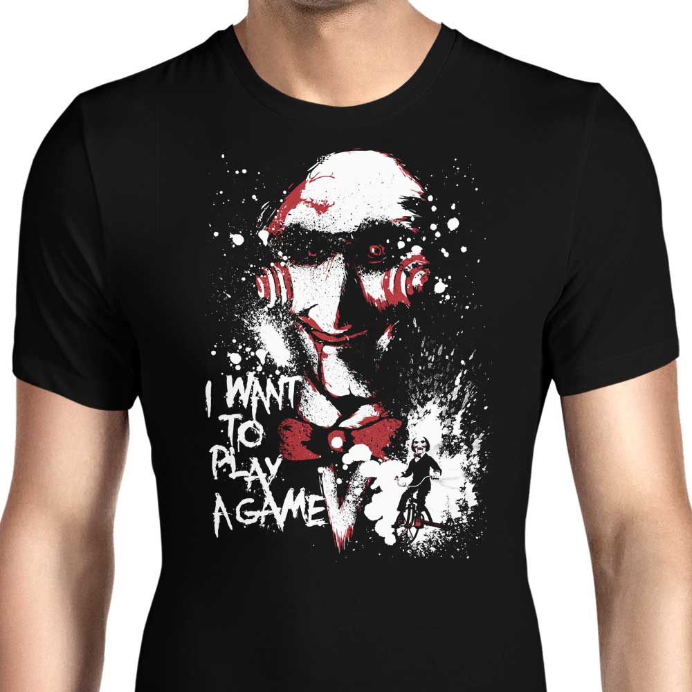 Want to Play a Game Men's Apparel - Adult & Kids T-Shirts, Sweatshirts & Hoodies apparel design preview 1