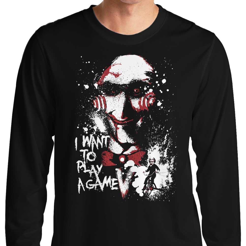 Want to Play a Game - Adult & Kids T-Shirts, Sweatshirts & Hoodies apparel design preview 1