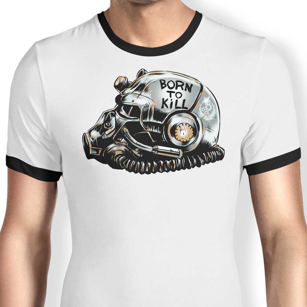 War Face Never Changes Ringer - Adult & Kids T-Shirts, Sweatshirts & Hoodies apparel design preview 1
