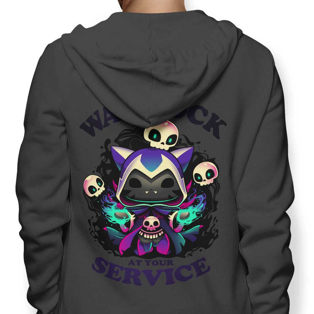 Warlock at Your Service - Adult & Kids T-Shirts, Sweatshirts & Hoodies apparel design preview 1