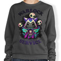 Warlock at Your Service - Adult & Kids T-Shirts, Sweatshirts & Hoodies apparel design preview 1
