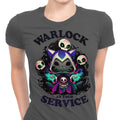 Warlock at Your Service Women's Apparel - Adult & Kids T-Shirts, Sweatshirts & Hoodies apparel design preview 1
