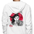 Warrior Princess Sumi-e - Adult & Kids T-Shirts, Sweatshirts & Hoodies apparel design preview 1