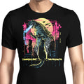 Watching the Kaiju Men's Apparel - Adult & Kids T-Shirts, Sweatshirts & Hoodies apparel design preview 1