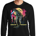 Watching the Kaiju - Adult & Kids T-Shirts, Sweatshirts & Hoodies apparel design preview 1
