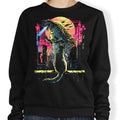 Watching the Kaiju - Adult & Kids T-Shirts, Sweatshirts & Hoodies apparel design preview 1
