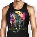 Watching the Kaiju Tank Top - Adult & Kids T-Shirts, Sweatshirts & Hoodies apparel design preview 1