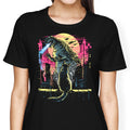 Watching the Kaiju Women's Apparel - Adult & Kids T-Shirts, Sweatshirts & Hoodies apparel design preview 1