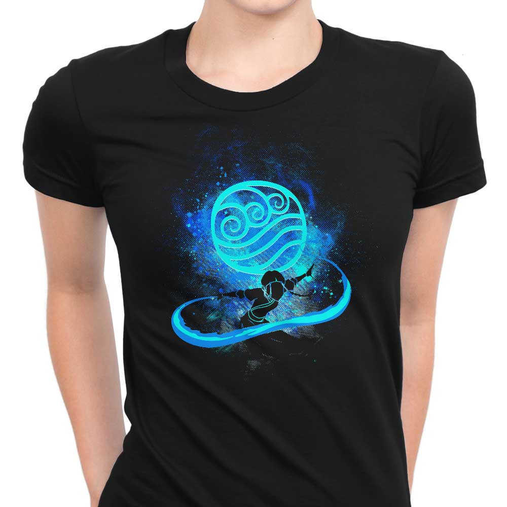 Water Bender Art Women's Apparel - Adult & Kids T-Shirts, Sweatshirts & Hoodies apparel design preview 1