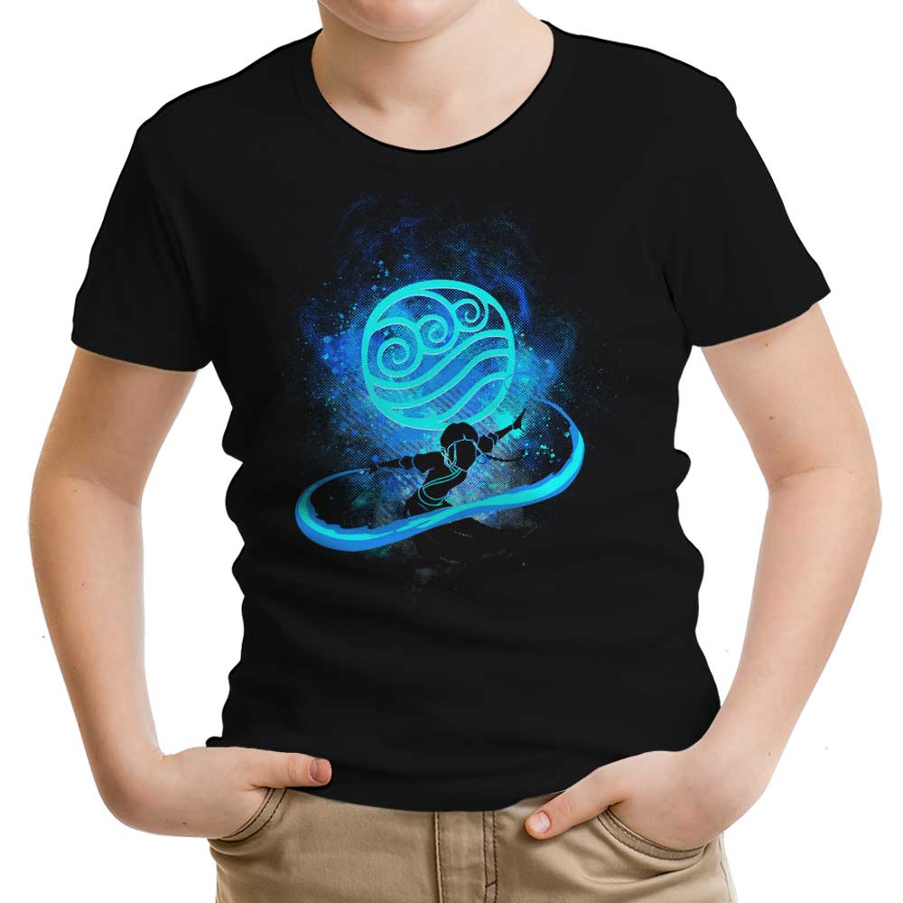 Water Bender Art Youth Apparel - Adult & Kids T-Shirts, Sweatshirts & Hoodies apparel design preview 1