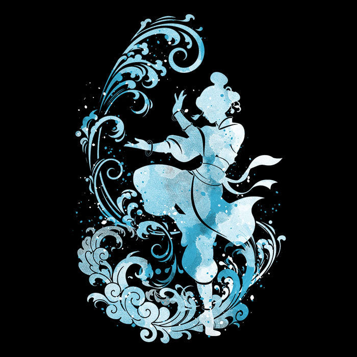 Water Dancer Women's V-Neck - Adult & Kids T-Shirts, Sweatshirts & Hoodies apparel design preview 2