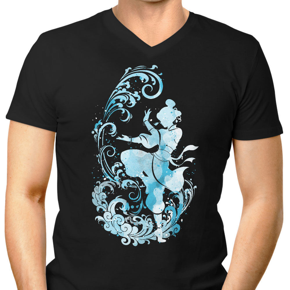 Water Dancer Men's V-Neck - Adult & Kids T-Shirts, Sweatshirts & Hoodies apparel design preview 1