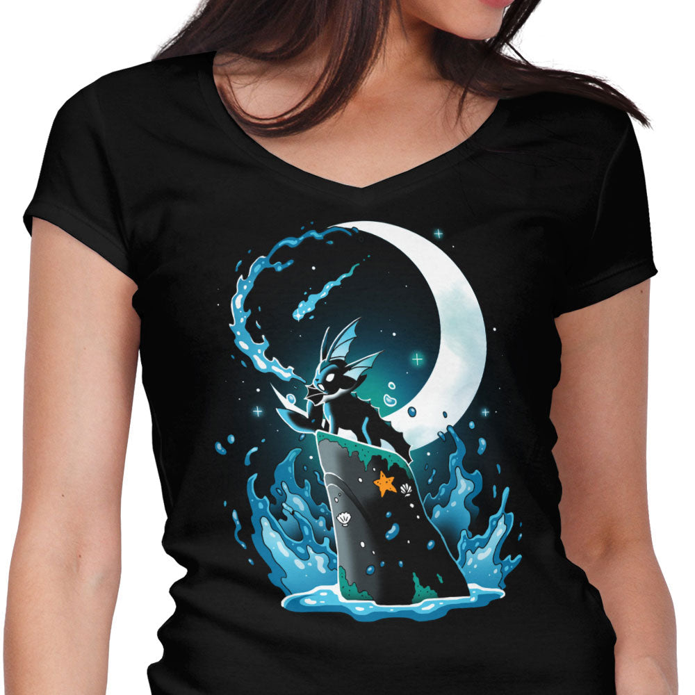 Water Magic Women's V-Neck - Adult & Kids T-Shirts, Sweatshirts & Hoodies apparel design preview 1
