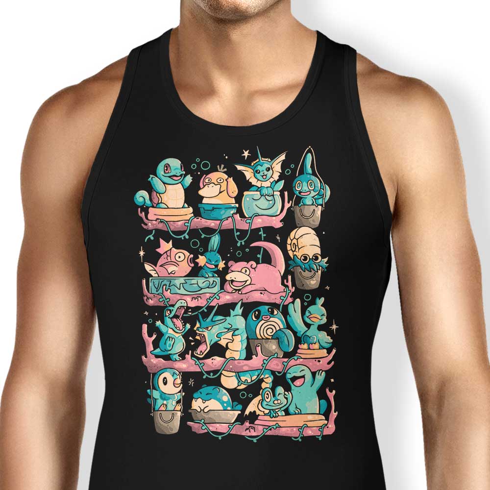 Water Shelf Tank Top - Adult & Kids T-Shirts, Sweatshirts & Hoodies apparel design preview 1