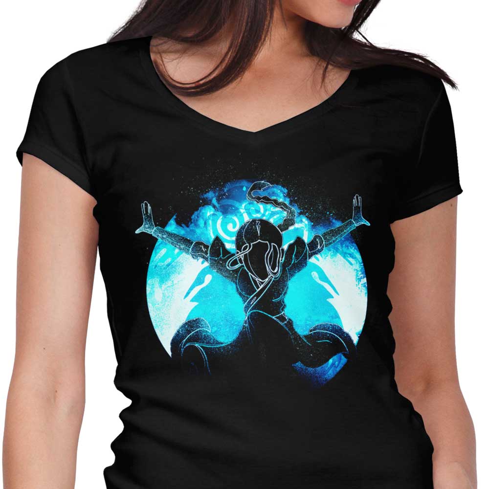 Water Soul Women's V-Neck - Adult & Kids T-Shirts, Sweatshirts & Hoodies apparel design preview 1