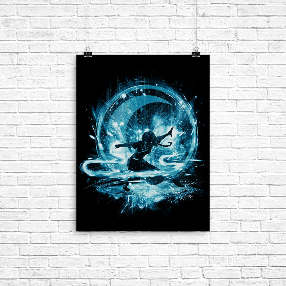 Water Storm Poster - Adult & Kids T-Shirts, Sweatshirts & Hoodies apparel design preview 1