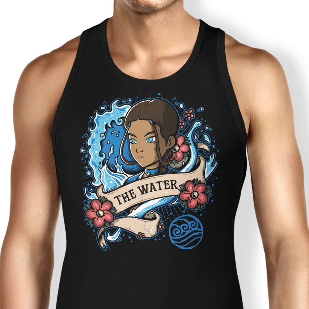 Water Tattoo Tank Top - Adult & Kids T-Shirts, Sweatshirts & Hoodies apparel design preview 1