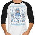 Water Trainer Sweater 3/4 Sleeve Raglan - Adult & Kids T-Shirts, Sweatshirts & Hoodies apparel design preview 1