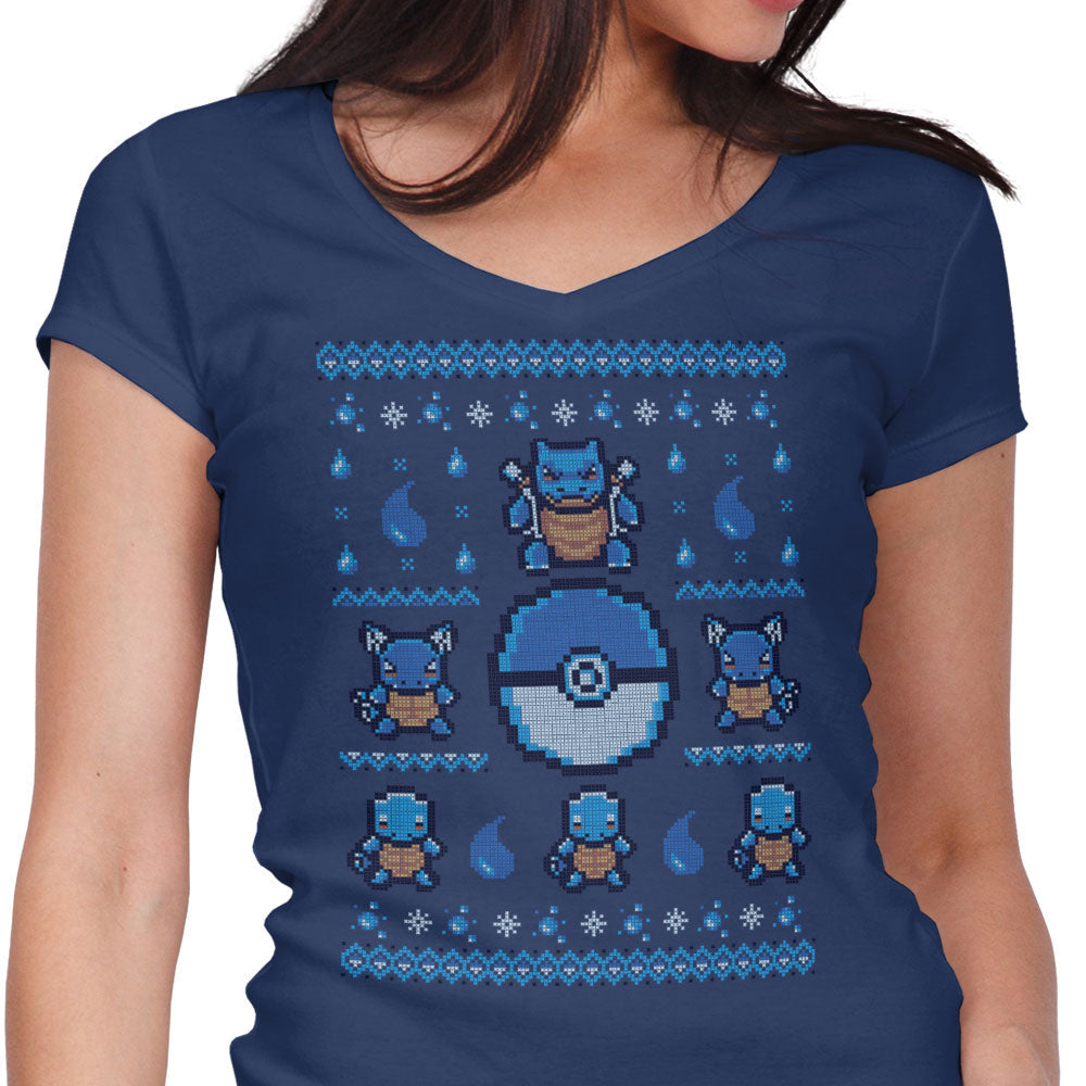 Water Trainer Sweater Women's V-Neck - Adult & Kids T-Shirts, Sweatshirts & Hoodies apparel design preview 1