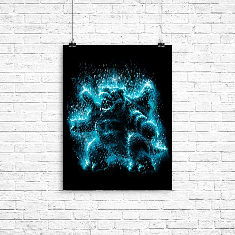 Water Type III Poster - Adult & Kids T-Shirts, Sweatshirts & Hoodies apparel design preview 1