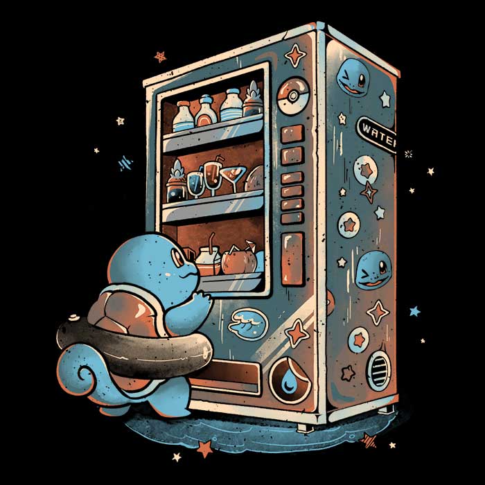 Water Vending Machine Men's Apparel - Adult & Kids T-Shirts, Sweatshirts & Hoodies apparel design preview 2