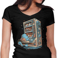 Water Vending Machine Women's V-Neck - Adult & Kids T-Shirts, Sweatshirts & Hoodies apparel design preview 1