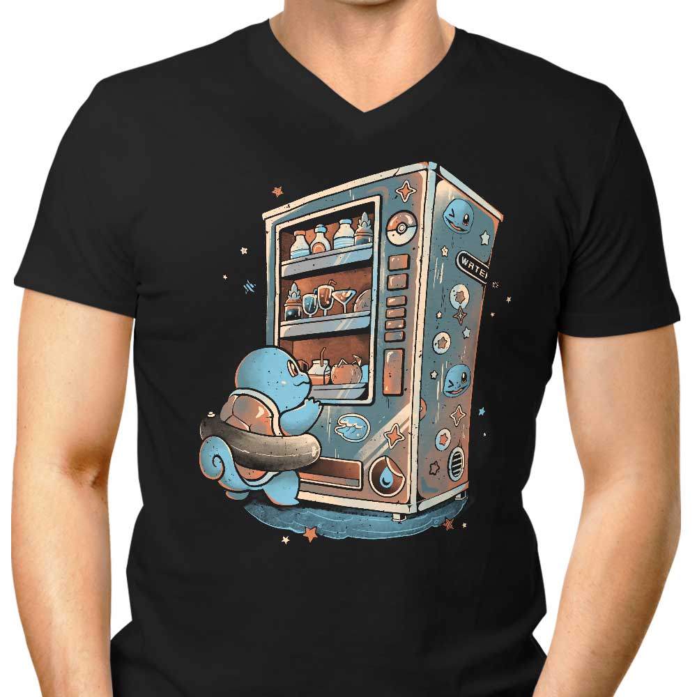 Water Vending Machine Men's V-Neck - Adult & Kids T-Shirts, Sweatshirts & Hoodies apparel design preview 1