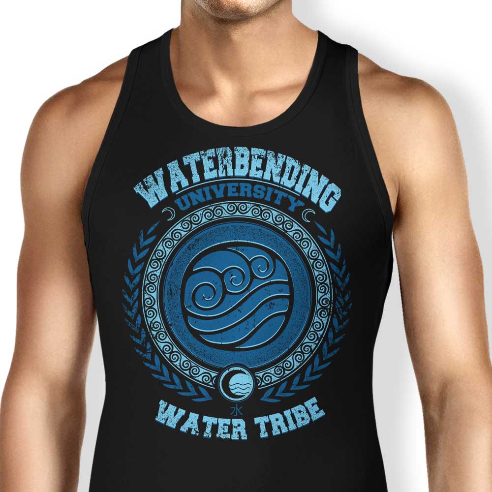 Waterbending University Tank Top - Adult & Kids T-Shirts, Sweatshirts & Hoodies apparel design preview 1