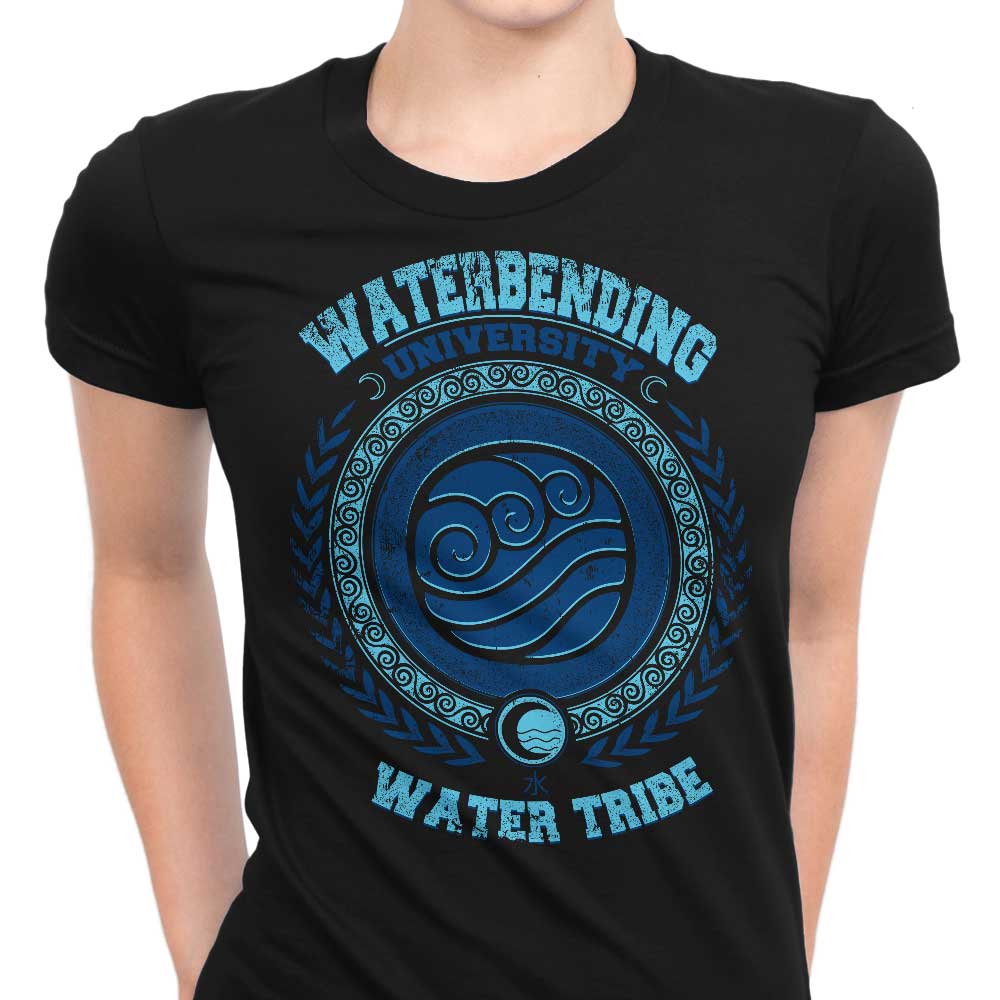Waterbending University Women's Apparel - Adult & Kids T-Shirts, Sweatshirts & Hoodies apparel design preview 1