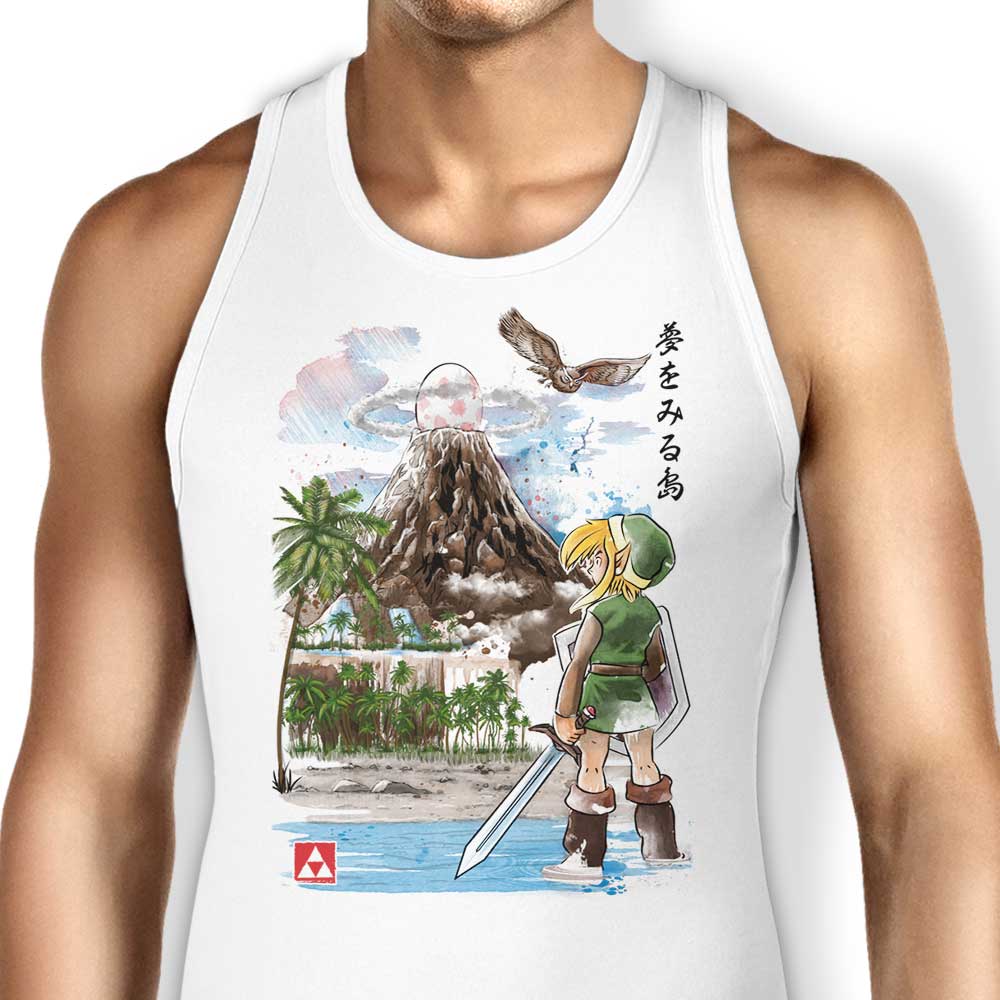 Watercolor Awakening Tank Top - Adult & Kids T-Shirts, Sweatshirts & Hoodies apparel design preview 1