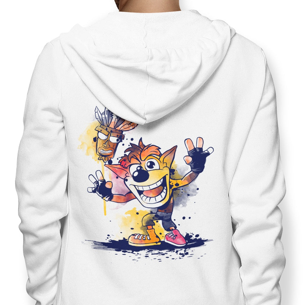 Watercolor Bandicoot - Adult & Kids T-Shirts, Sweatshirts & Hoodies apparel design preview 1