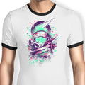 Watercolor Bounty Hunter Ringer - Adult & Kids T-Shirts, Sweatshirts & Hoodies apparel design preview 1