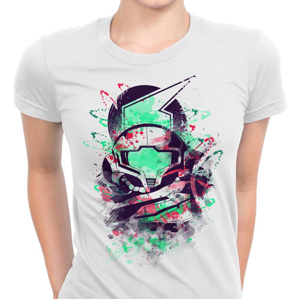 Watercolor Bounty Hunter Women's Apparel - Adult & Kids T-Shirts, Sweatshirts & Hoodies apparel design preview 1