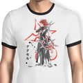 Watercolor Flurry Ringer - Adult & Kids T-Shirts, Sweatshirts & Hoodies apparel design preview 1
