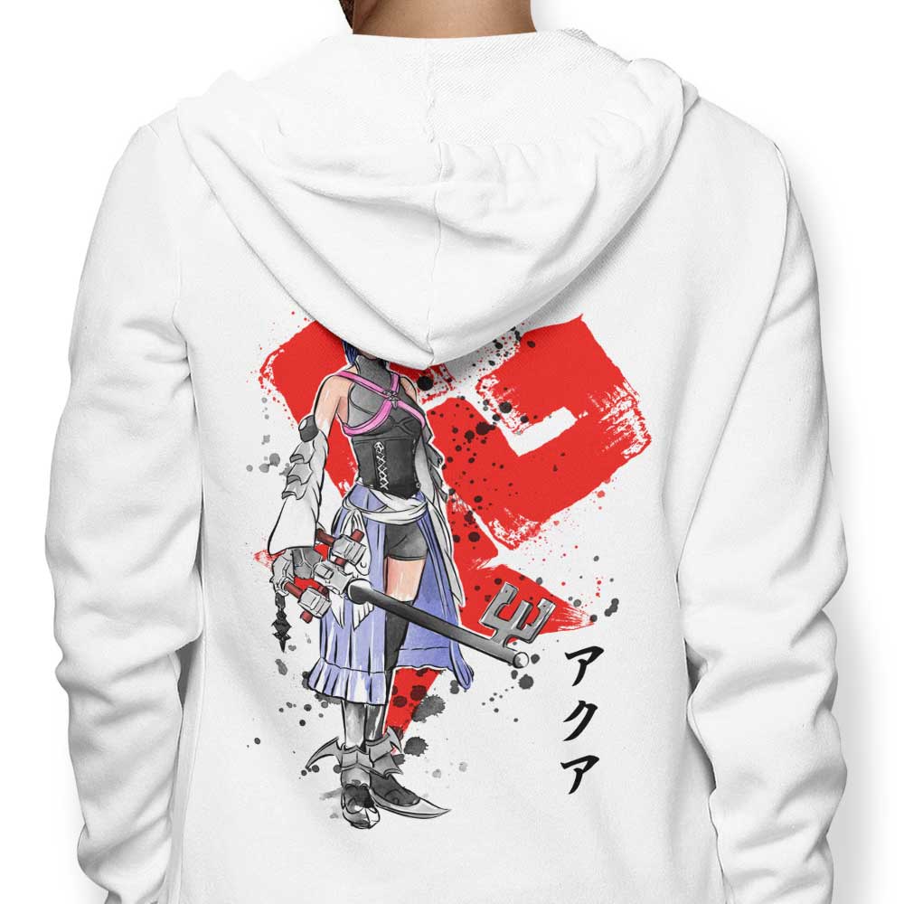 Watercolor Keyblade Master - Adult & Kids T-Shirts, Sweatshirts & Hoodies apparel design preview 1