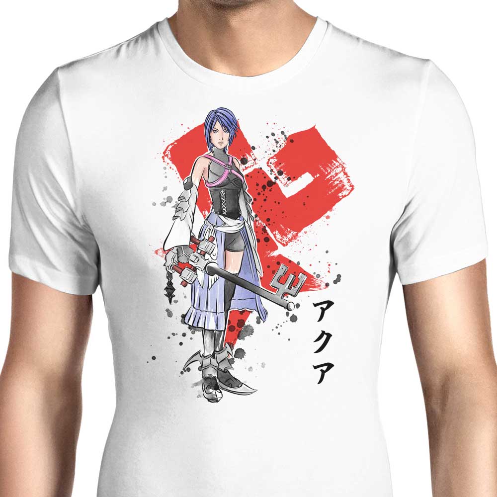 Watercolor Keyblade Master Men's Apparel - Adult & Kids T-Shirts, Sweatshirts & Hoodies apparel design preview 1