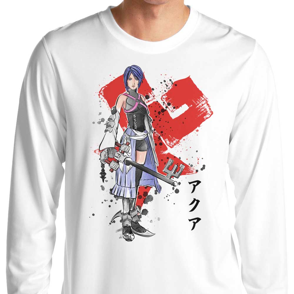 Watercolor Keyblade Master - Adult & Kids T-Shirts, Sweatshirts & Hoodies apparel design preview 1