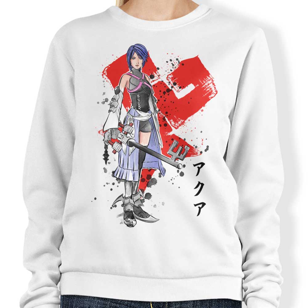 Watercolor Keyblade Master - Adult & Kids T-Shirts, Sweatshirts & Hoodies apparel design preview 1
