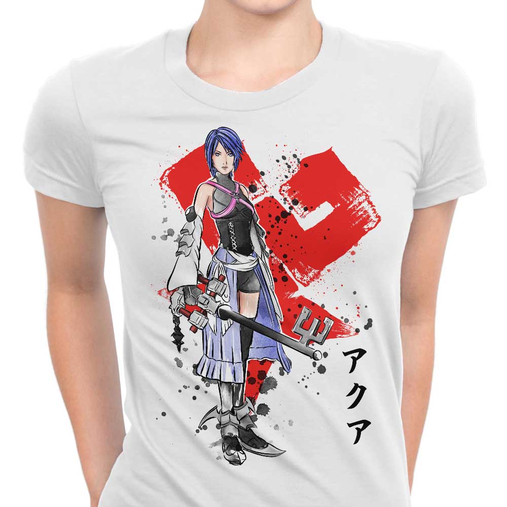 Watercolor Keyblade Master Women's Apparel - Adult & Kids T-Shirts, Sweatshirts & Hoodies apparel design preview 1