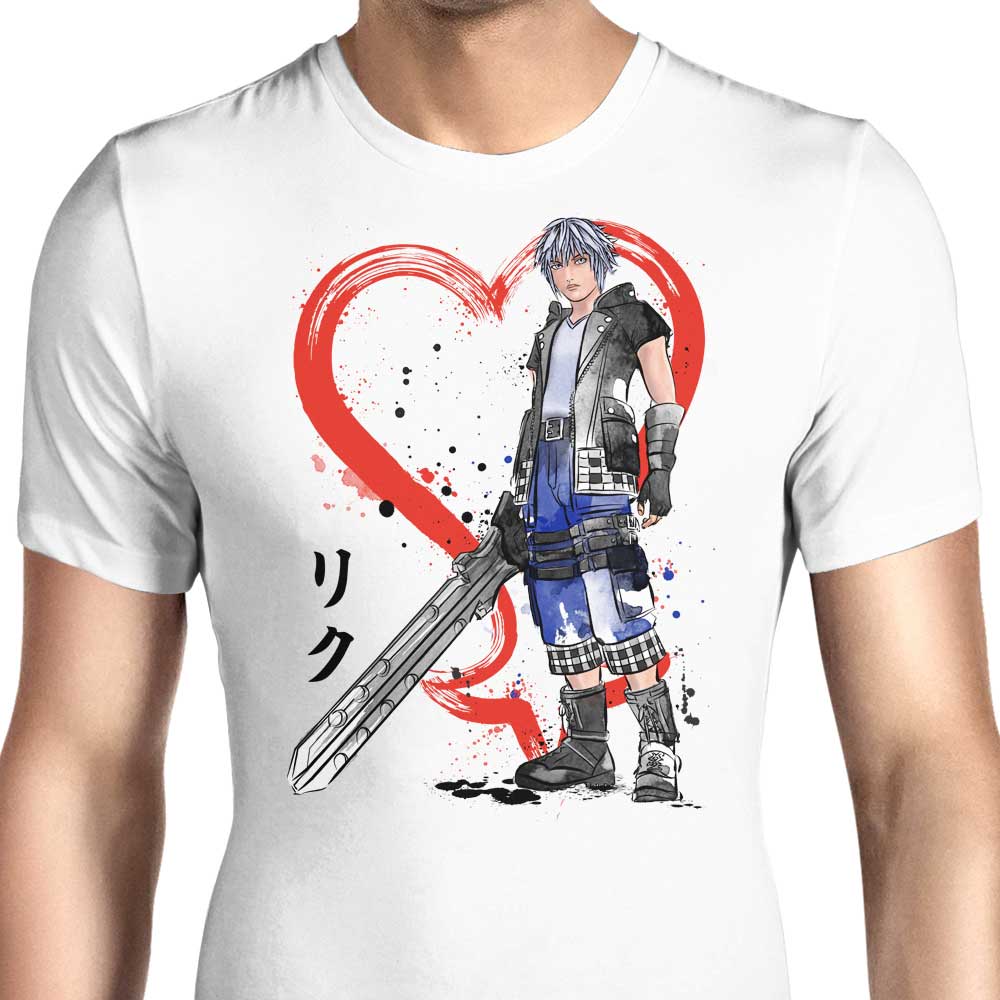 Watercolor Keyblade Wielder Men's Apparel - Adult & Kids T-Shirts, Sweatshirts & Hoodies apparel design preview 1