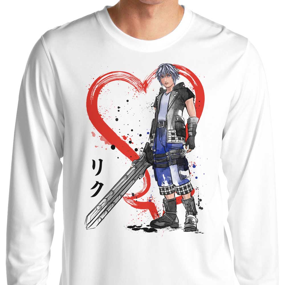 Watercolor Keyblade Wielder - Adult & Kids T-Shirts, Sweatshirts & Hoodies apparel design preview 1