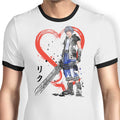 Watercolor Keyblade Wielder Ringer - Adult & Kids T-Shirts, Sweatshirts & Hoodies apparel design preview 1
