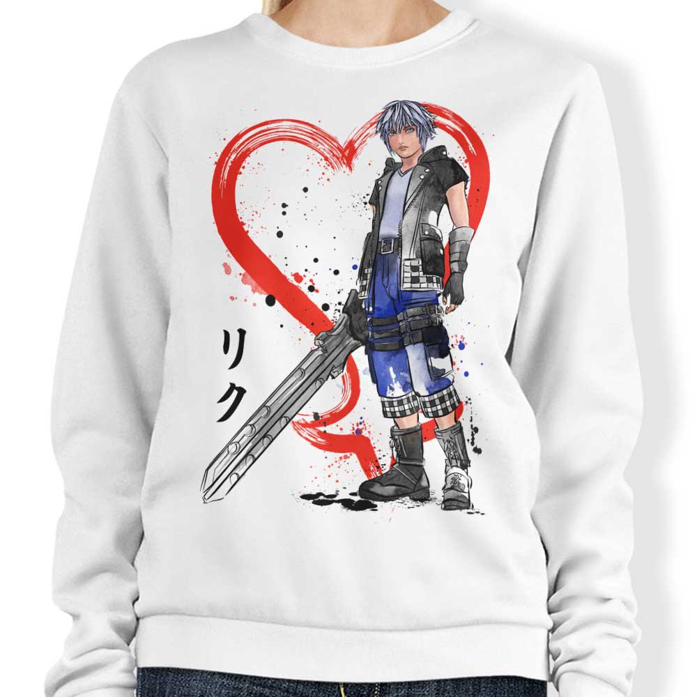 Watercolor Keyblade Wielder - Adult & Kids T-Shirts, Sweatshirts & Hoodies apparel design preview 1