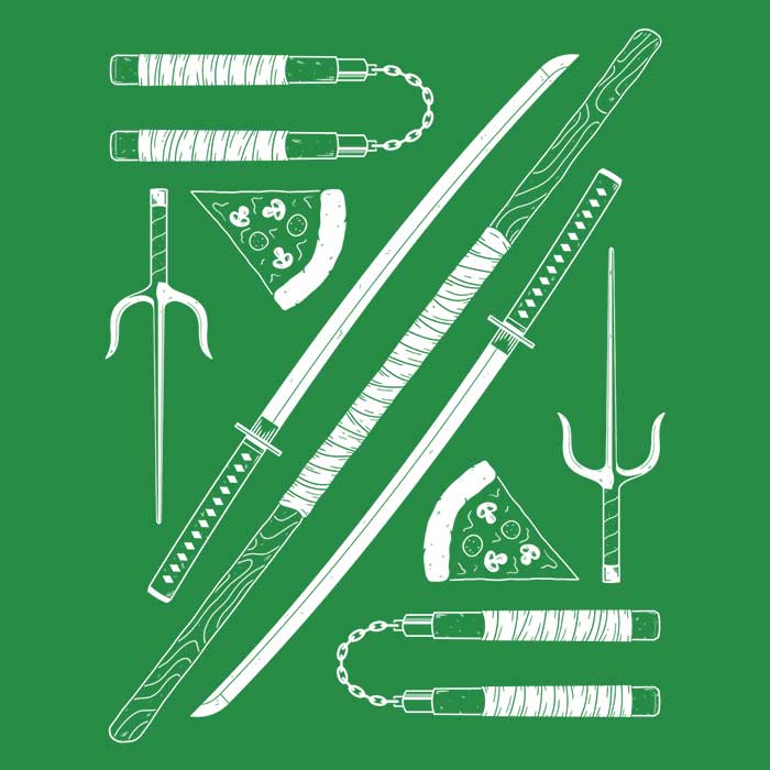 Way of the Ninja - Adult & Kids T-Shirts, Sweatshirts & Hoodies apparel design preview 2